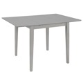 Mesa de Jantar Extensível (80-120)x80x74 cm Mdf Cinzento