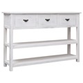 Aparador Estilo Antigo 115x30x76 cm Madeira Branco