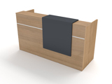Balcão Receção Singapura 1600x750x1100mm Ultima Unidade