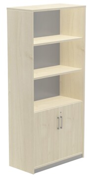 Armários Escritório 900x450x1950mm C/portas e Prateleiras Faia Armários Escritório 900x450x1950mm C/portas e Prateleiras Faia