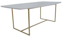 Mesa de Reunião 1600x1000mm Fine U Oval RIVA Pecunia