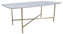 Mesa de Reunião 2000x1000mm Fine X Oval RIVA Pecunia