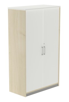 Armários Escritório 900x450x1560mm com Portas Faia/branco Armários Escritório 900x450x1560mm com Portas Faia/branco