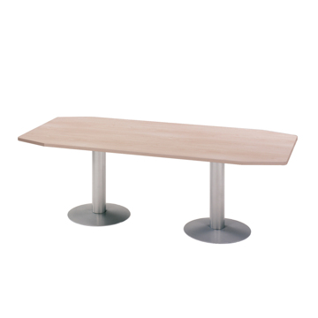 Secretárias Escritório Rocada 220X100 Alumínio Faia Met.rect Secretárias Escritório Rocada 220X100 Alumínio Faia Met.rect