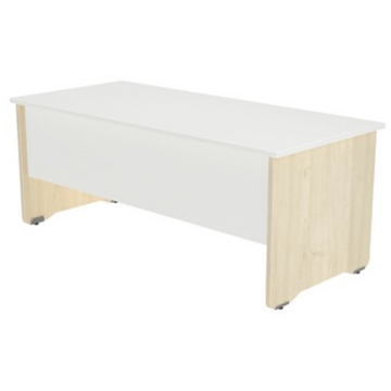 Secretárias Escritório Rocada Work 180X84CM Alumínio Branco Secretárias Escritório Rocada Work 180X84CM Alumínio Branco