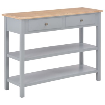 Aparador 110x35x80 cm Mdf Cinzento