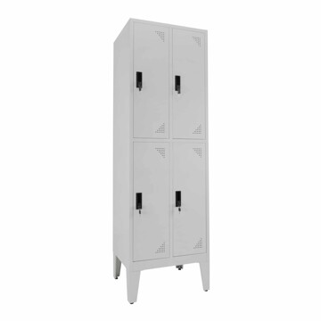 Cacifos Metálico Duplo 4 Cacifos 1900x600x500 mm Riva