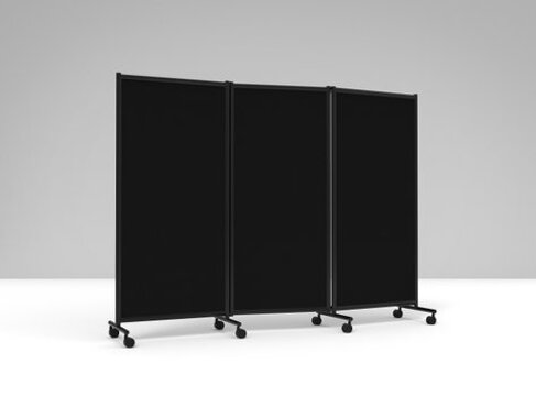 Biombo Preto 2280x1705mm One Screen