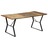 Mesa de Jantar 180x90x76 Cm Madeira Recuperada Maciça