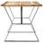 Mesa de Jantar 140x80x76 Cm Madeira Recuperada Maciça