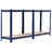 Prateleiras de Arrumação 2 Pcs Azul 80x40x160 Cm Aço e Mdf
