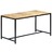 Mesa de Jantar 140x70x75 Cm Madeira de Mangueira Maciça Áspera
