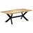 Mesa de Jantar 200x100x75 Cm Madeira de Mangueira Maciça