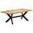 Mesa de Jantar 200x100x75 Cm Madeira de Mangueira Maciça