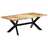 Mesa de Jantar 200x100x75 Cm Madeira de Mangueira Maciça