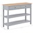 Aparador 110x35x80 Cm Mdf Cinzento