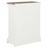 Aparador 60x30x80 Cm Madeira Maciça Branco