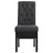 Cadeiras de Jantar 2 Pcs Tecido Cinzento-escuro