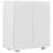 Aparador em Contraplacado 71x35x76 Cm Branco Brilhante