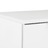 Aparador em Contraplacado 71x35x76 Cm Branco Brilhante