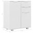 Aparador em Contraplacado 71x35x76 Cm Branco Brilhante