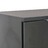 Aparador 107x35x76 Cm Preto Brilhante