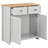 Aparador 79x35x81 Cm Cinzento