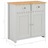 Aparador 79x35x81 Cm Cinzento