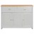 Aparador 112x35x81 Cm Cinzento