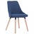 Cadeiras de Jantar 2 Pcs Tecido Azul