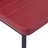 Conjunto de Jantar 7 Pcs Vermelho Tinto