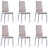Conjunto de Jantar 7 Pcs Cappuccino