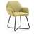 Cadeiras de Jantar 2 Pcs Tecido Verde