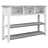 Aparador Estilo Antigo 115x30x76 Cm Madeira Cinzento