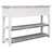 Aparador Estilo Antigo 115x30x76 Cm Madeira Cinzento