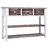 Aparador Estilo Antigo 115x30x76 Cm Madeira Castanho