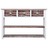 Aparador Estilo Antigo 115x30x76 Cm Madeira Castanho