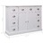 Aparador Com 10 Gavetas 113x30x79 Cm Madeira Branco