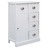 Aparador Com 10 Gavetas 113x30x79 Cm Madeira Branco
