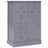 Aparador Com 10 Gavetas 113x30x79 Cm Madeira Cinzento