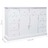 Aparador Com 10 Gavetas 113x30x79 Cm Madeira Branco