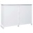 Aparador Com 10 Gavetas 113x30x79 Cm Madeira Branco