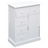 Aparador Com 10 Gavetas 113x30x79 Cm Madeira Branco
