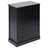 Aparador Com 10 Gavetas 113x30x79 Cm Madeira Preto
