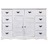Aparador Com 10 Gavetas 113x30x79 Cm Madeira Branco