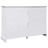Aparador Com 10 Gavetas 113x30x79 Cm Madeira Branco