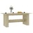 Mesa De Jantar 180x90x76 Cm Contraplacado Carvalho Sonoma
