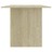 Mesa De Jantar 180x90x76 Cm Contraplacado Carvalho Sonoma