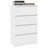 Aparador 70x40x97 Cm Contraplacado Branco
