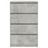 Aparador 70x40x97 Cm Contraplacado Cinzento Cimento